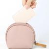 Portable Foldable PU Leather Rectangle Cosmetic Tools Makeup Mirrors Vanity Mirror Pocket Mirror
