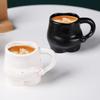 Fat Belly Coffee Mug 320ml Cute Ceramic Mug Funny Handmade Breakfast Tea Cups