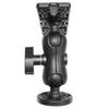 Fish Finder Bracket 360 Degree Swivel Ball Mount Electronic Fish Finder Mount Base Fishfinder Plate Inflatable Kayak Accessorie