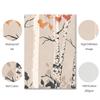 Silver Birch Boho Poster Red Leaves Art Print Abstract Botanical Canvas Painting Modern Wall Picture For Living Room Home Decor