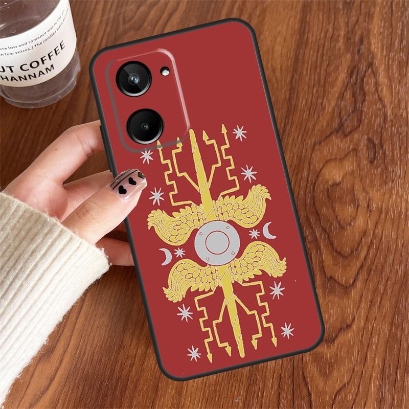 Roman Shield For Realme GT7 Pro GT6 15 10 11 12 13 14 Pro Plus C75 C65 C55 C63 C61 C53 C67 C35 C71 Case