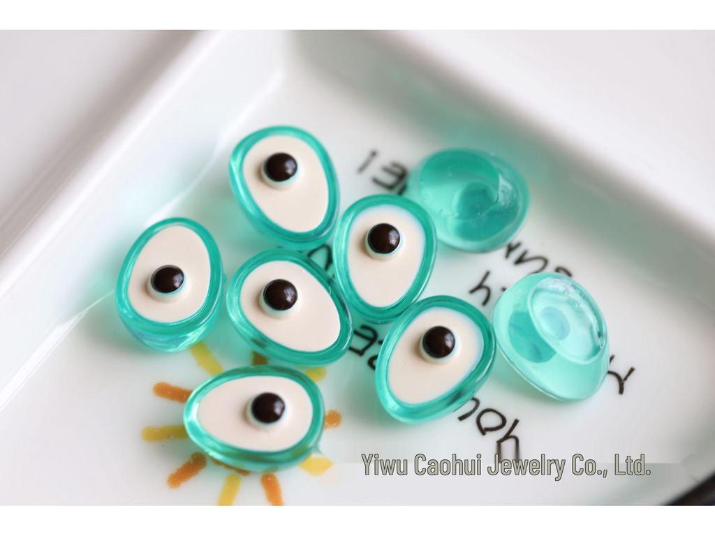 3D Прозрачные Фруктовые Эпоксидные Украшения: Персиковый, Авокадо и Клубничный Аксессуары-резинки для волос для детей