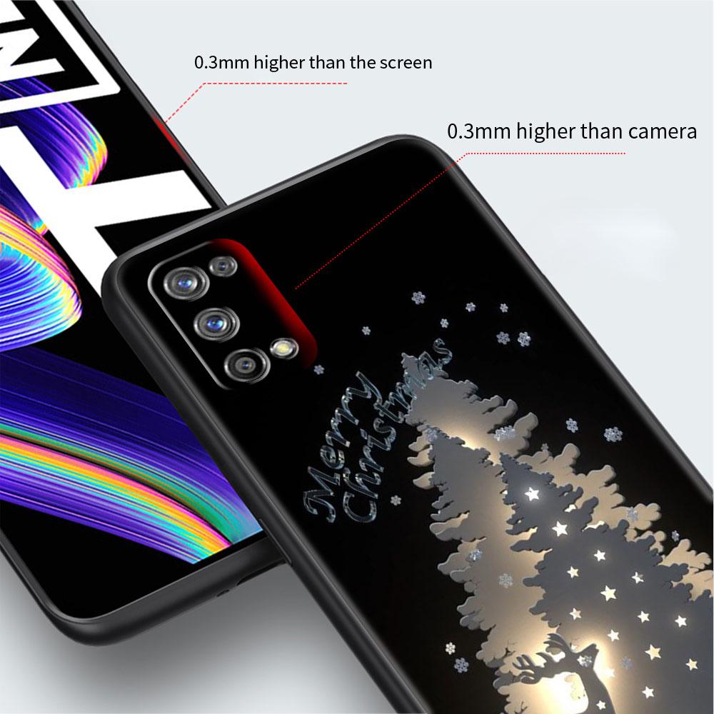 Чехол для Realme 8 C21y GT Neo 2 3 8i C21 7 C11 6 C12 C35 C3 GT 9 Pro C12 Master Funda Чехол для телефона Веселая рождественская елка Олень