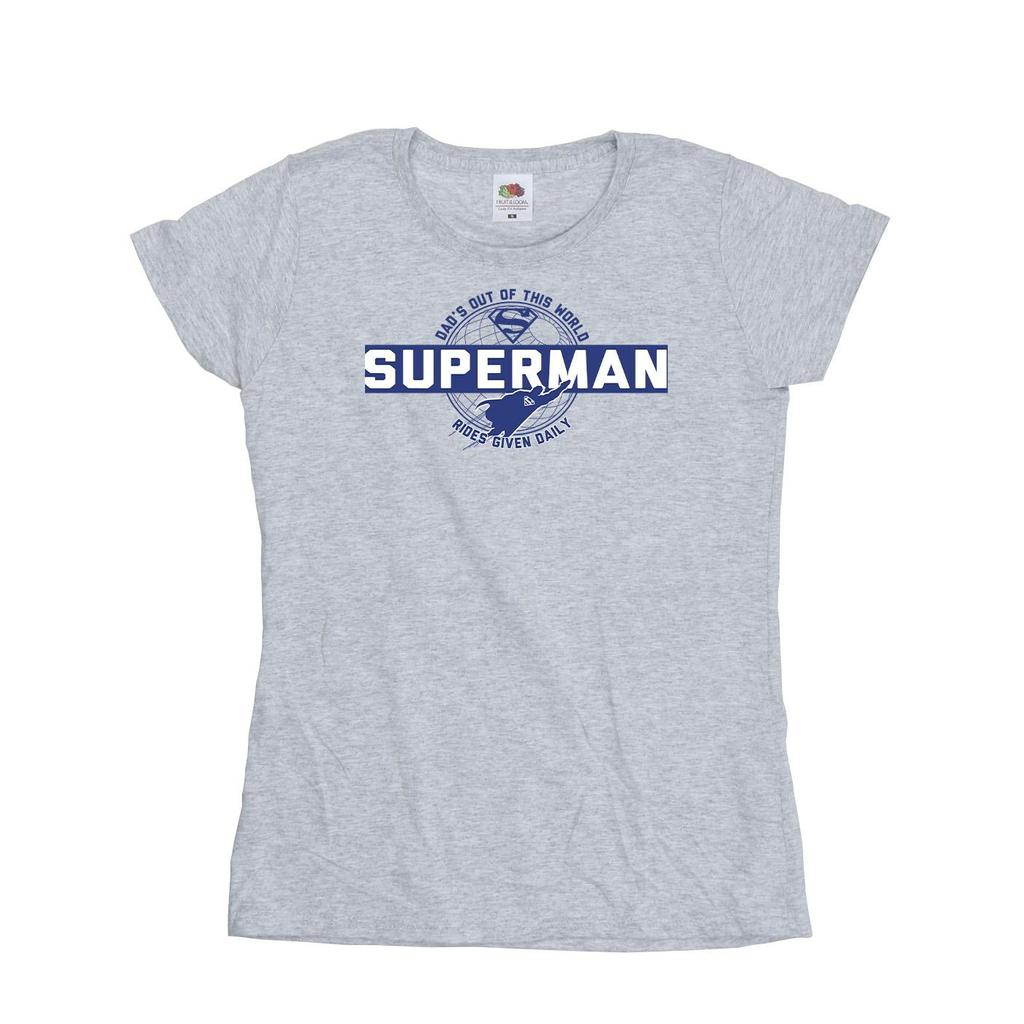 DC Comics Womens/Ladies Superman Out Of This World Cotton T-Shirt