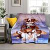Mysterious Little Monster Blanket Flannel Blanket for bed, sofa, Camping, Hiking, Picnic Essentials, gift for family Fan gifts