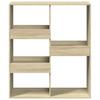 Bookshelf Room Divider Sonoma Oak 100 x 33 x 115 cm