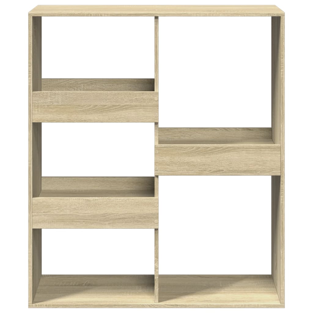 Bookshelf Room Divider Sonoma Oak 100 x 33 x 115 cm