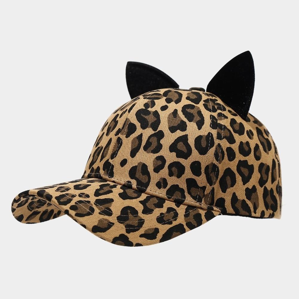 Breathable Duckbill Hat Adjustable Sun Hat Fashion Cat Ears Baseball Cap  Four Season