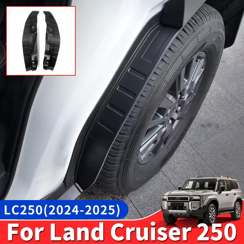 Брызговики щиток для 2024 2025 Toyota Land Cruiser 250 Prado LC250 Внешние аксессуары Брызговики Крыло