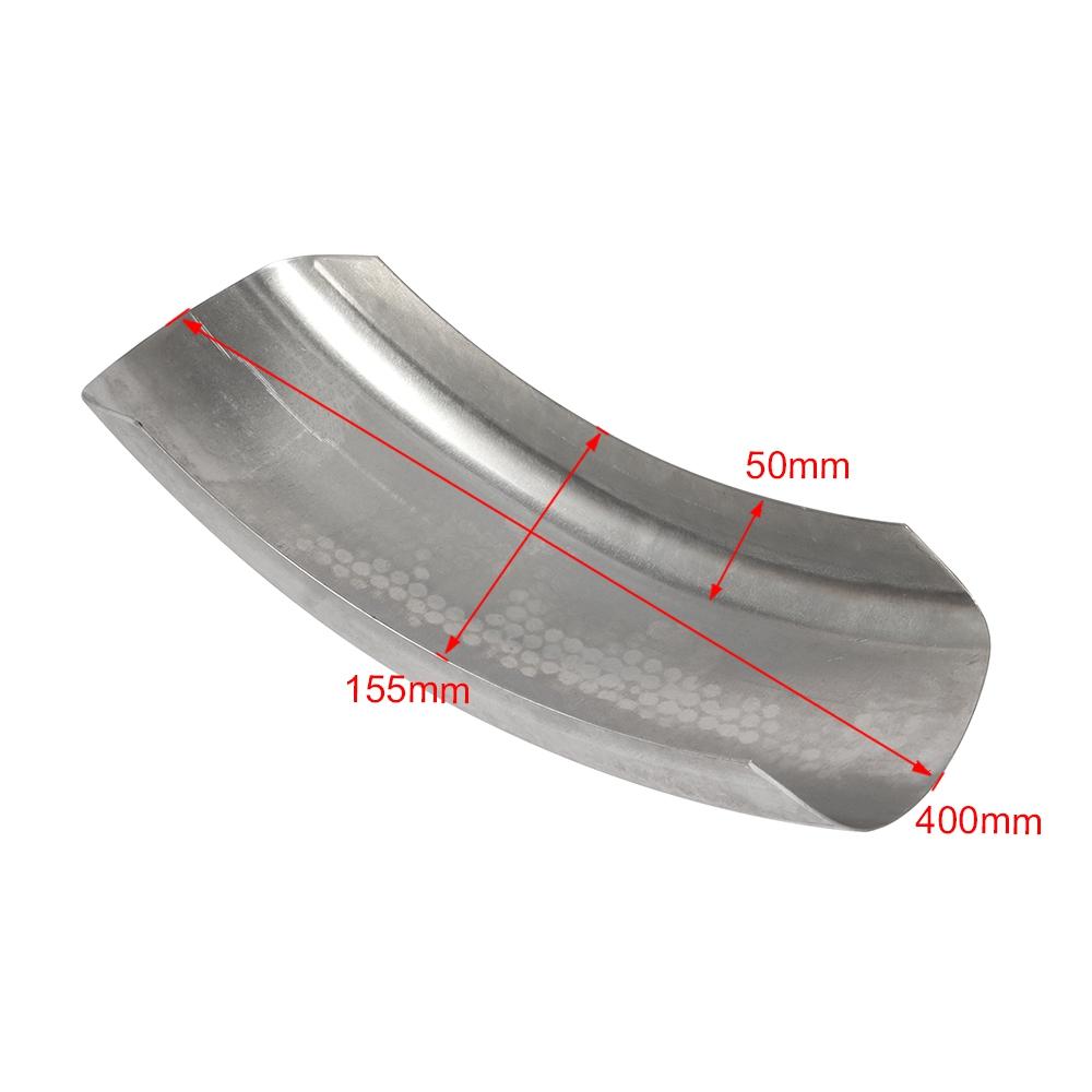 Universal 6.1'' Flat Short Motorcycle Rear Fender Mudguard For Most motorcycle models