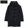 SHINICHIRO ARAKAWA Black Wool Duffle Coat Coat M blackUsed