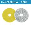 6 дюймов 150 мм сухие/мокрые алмазные полировальные диски зернистостью 30-3000 гибкие шлифовальные диски для бетона гранита мрамора шлифовальные инструменты