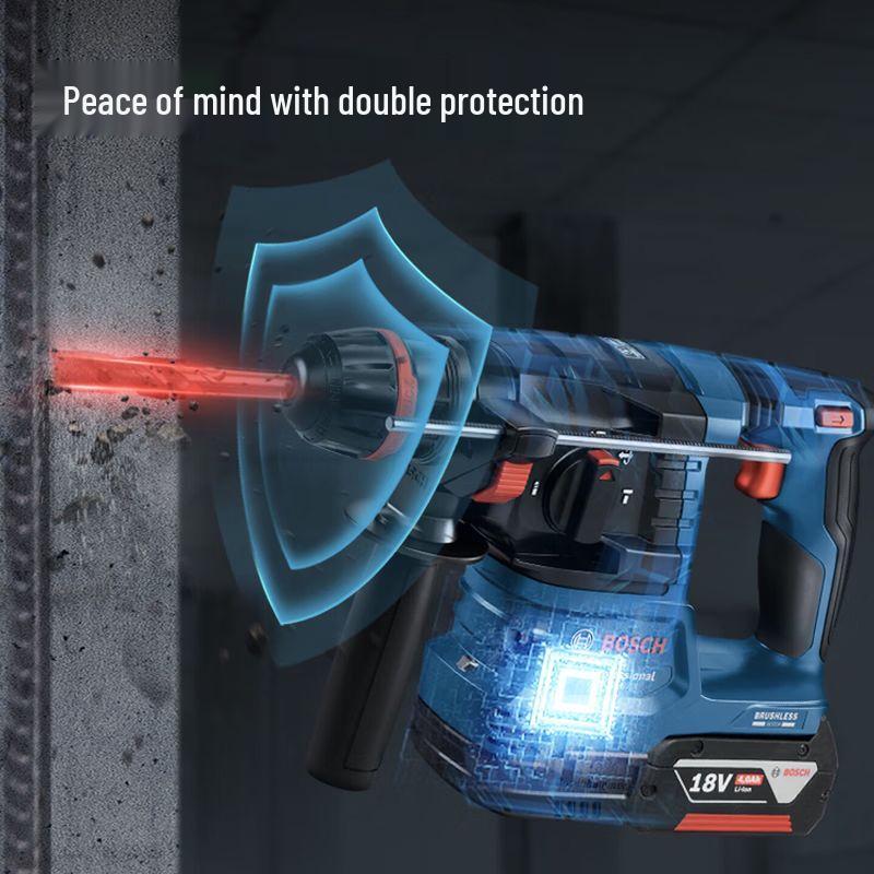 Bosch GBH 18V-22X Cordless Brushless Rotary Hammer Drill CN plug (adapter included)