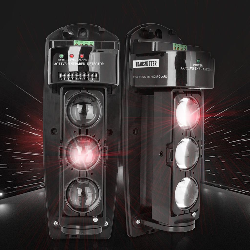 Трехлучевая сигнализация фотоэлектрический инфракрасный светодиодный детектор система безопасности ABE-200