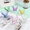 Souvenir Gifts Home&Office Glass Craft Crystal Ball Glass Miniature Crystal Butterfly Figurine