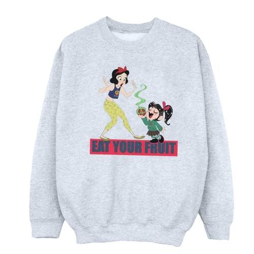 Disney Womens/Ladies Wreck It Ralph Eat Your Fruit Sweatshirt