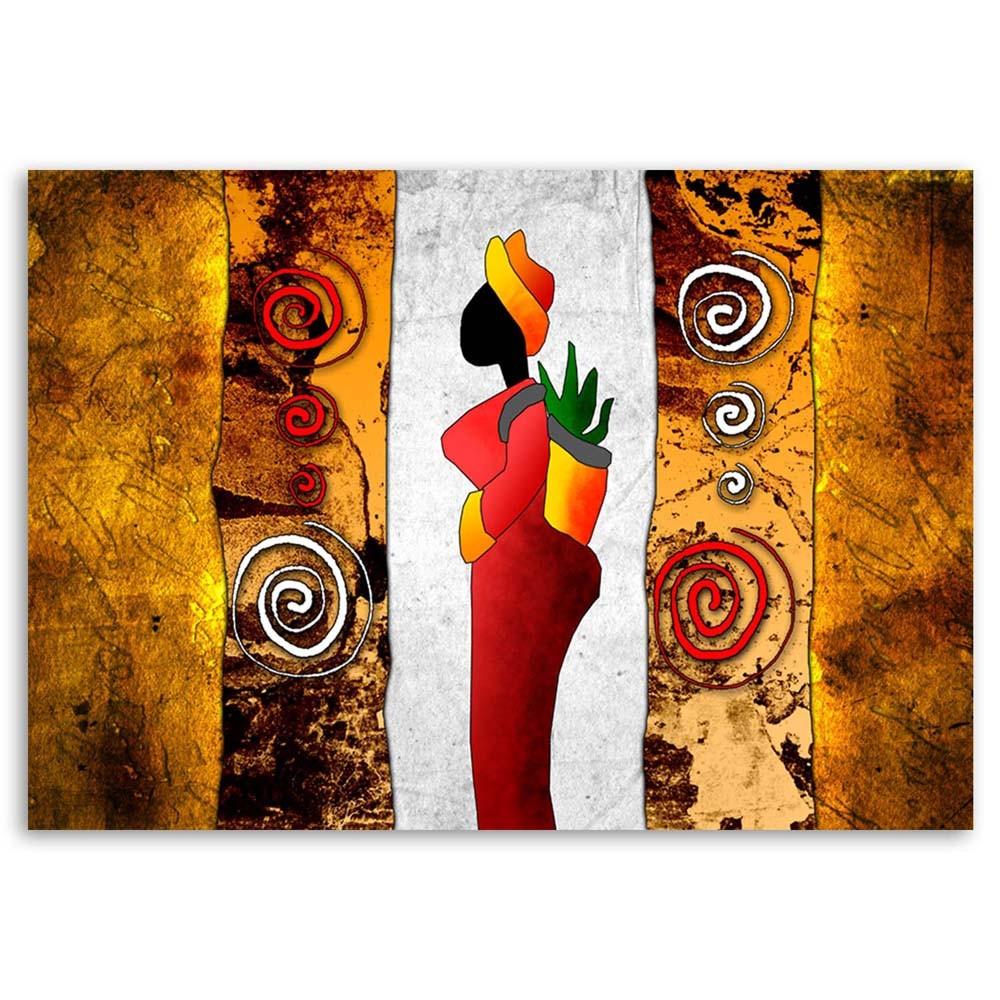 Холст, женщина из числа коренных народов