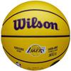 Wilson Мини-мяч NBA Player Icon LeBron James, желтый баскетбольный мяч унисекс