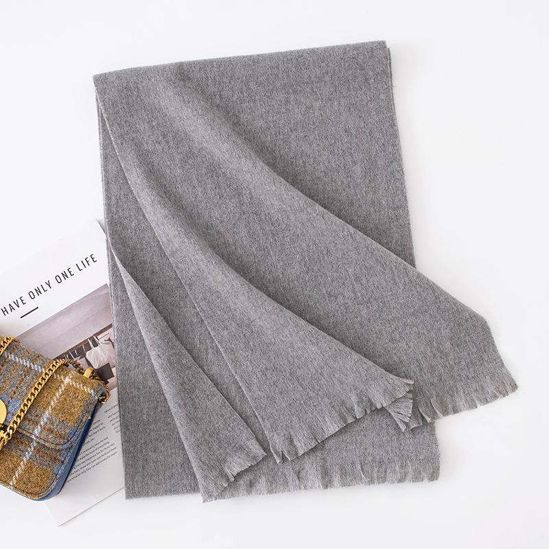 New Cashmere Scarf for Women High End Autumn and Winter Versatile Warm Shawl Couple Neck Scarf Birthday Gift