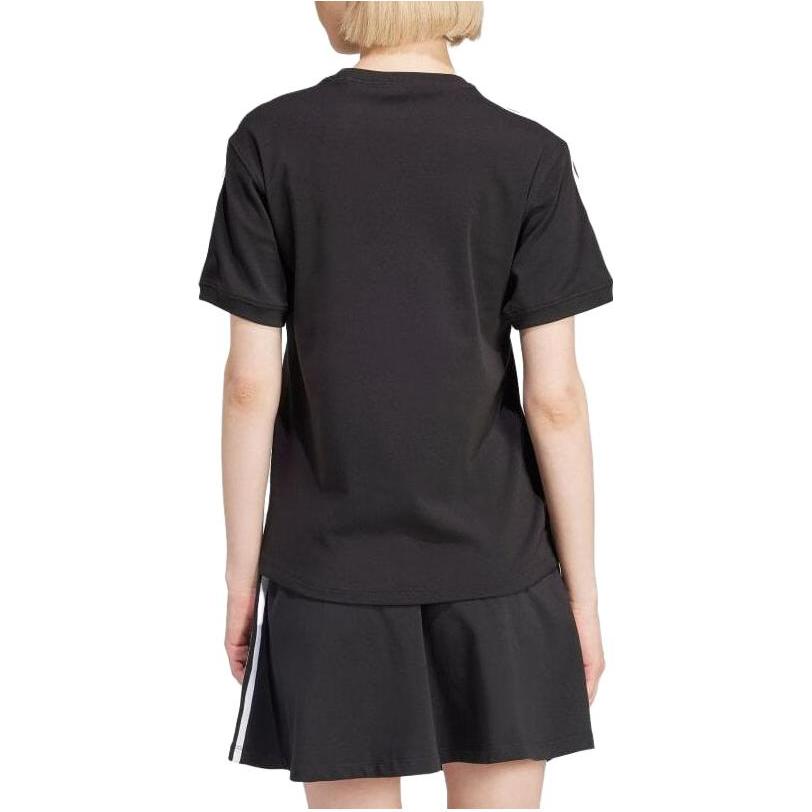 adidas Оригинальная футболка "Black" с 3 полосками IU2420