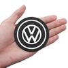For Volkswagen 1/2pcs Car Water Cup For Volkswagen Polo VW Golf Caddy Scirocco Rline GTD R Beetle Touran Waterproof Non-slip Silicone Coasters
