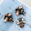 Sewing & Fabric Rhinestone Embroidery Sequin Patches Crystal Applique Bee Badge Sew on Patch
