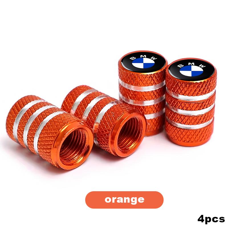 Car Wheel Tire Valve Caps Tyre Stem Covers Airdust Waterproof For Bmw X3 X5 X6 X1 X4 F20 F30 G20 F31 F34 F10 G30 F11 F25 I3 M3