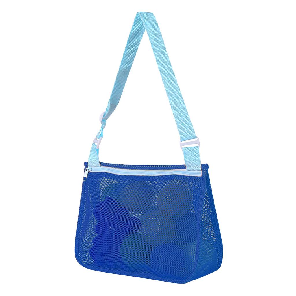 Beach Toy Mesh Beach Bag Kids Collecting Bag Beach Sand Toy For Holding Beach Toys Sand Toys Swimming Accessories For Boys And Girls(Only Bags )