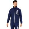 Тренировочная куртка-ветровка 2031E061 темно-синий 2XL на трикотажной подкладке (Тонкий/Переработанный материал) Мужской