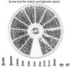 600 шт., 12 видов маленьких винтов, гаек, набор электроники M1 M1.2 M1.4 M1.6