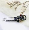 Safety Clothing Accessories Sweater Brooch Rhinestone Pin Alloy