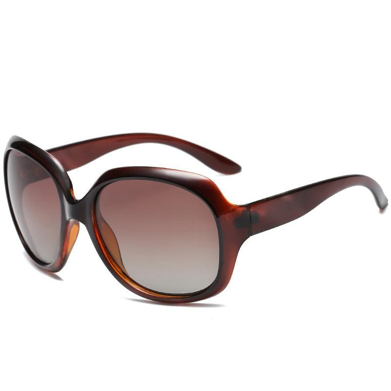 Womens Oversized Oval Sunglasses UV400 Polarized Sun Glasses Driving Travel
