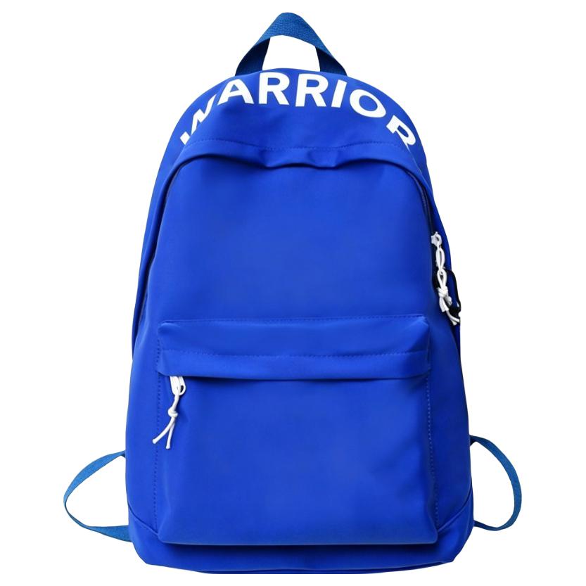 Warrior Backpack Large Capacity Water-Resistant Campus High School Commuter Trendy Versatile Fashion Nylon Backpack Unisex Backpack IA620B06080B