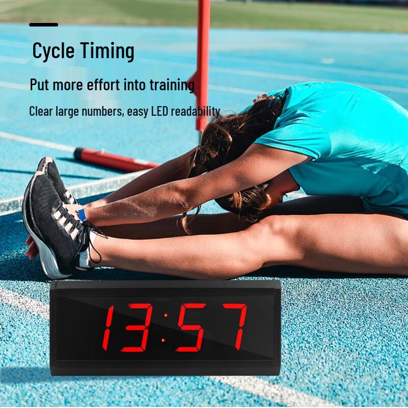 LED Digital Timer Wall Clock