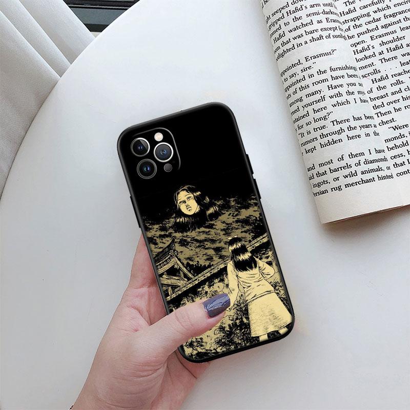 Чехол для телефона Junji Ito Tomie, новый, премиум-обложка, для iPhone 16 15 14 13 Pro Max Plus Mini