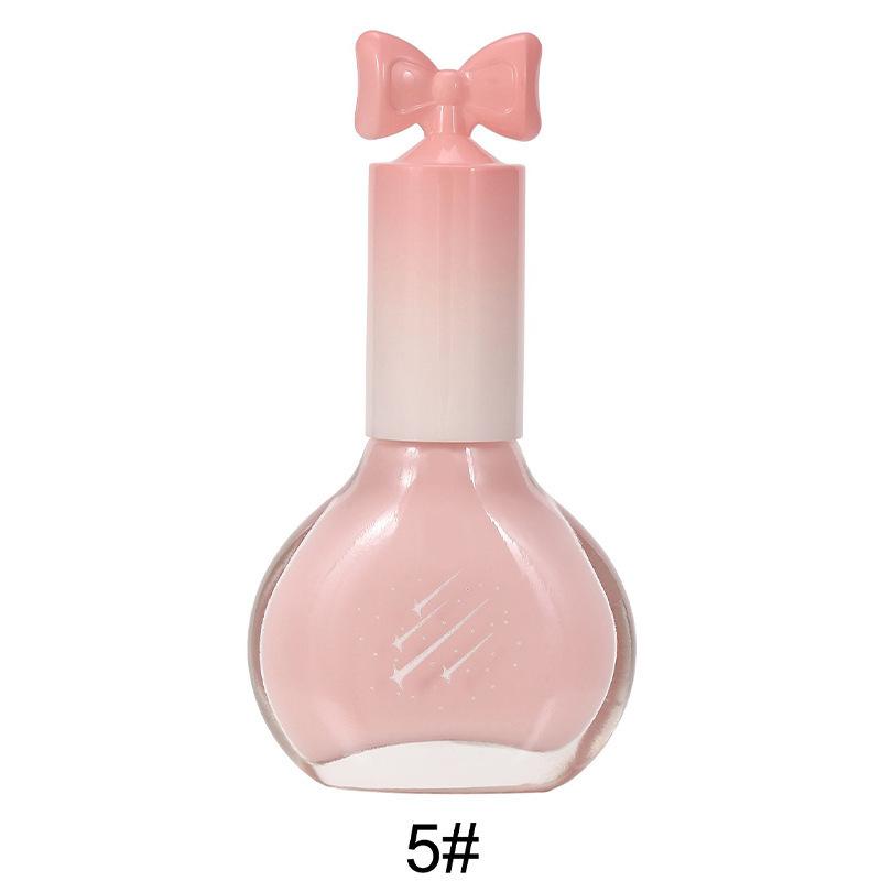 Лак для ногтей Не требующий сушки Масляный Быстросохнущий Не рвущийся Телесный цвет Стойкий Водостойкий Лак для ногтей