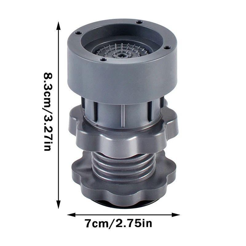 4шт. Подставка для ног стиральной машины, нескользящая, поддерживающая, амортизаторы, усиленный кронштейн, шумопоглощающая, амортизирующая накладка