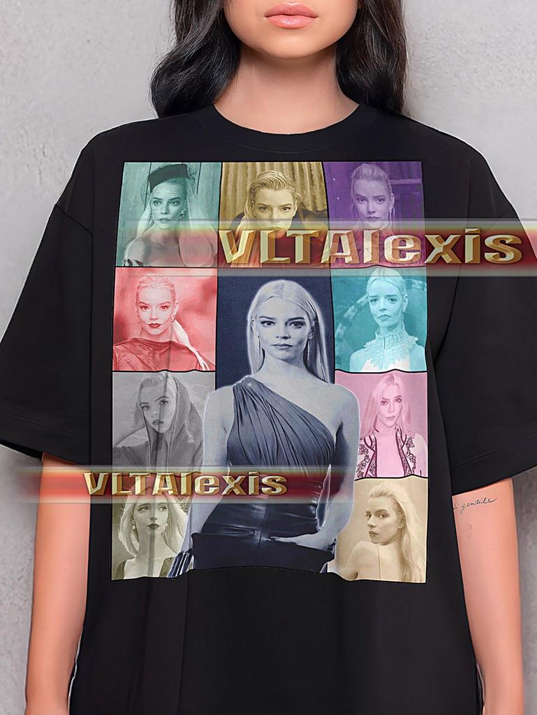 Anya Taylor Joy Bootleg Shirt, Vintage Actress Star Celebrity Performer Tee, 90s Retro Throwback T-shirt, Anya Taylor Joy Sweater