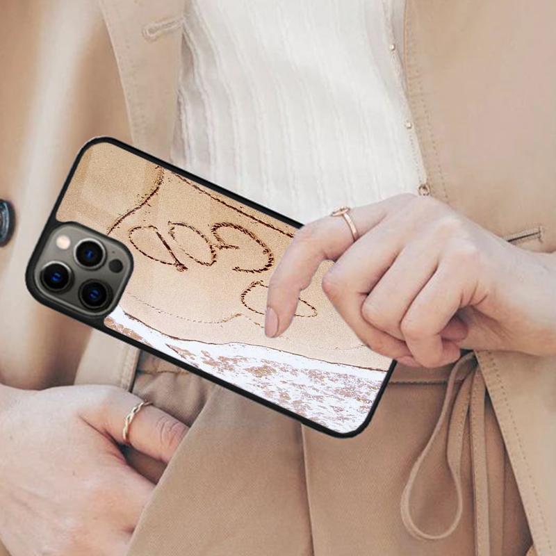 God-Heart-Beach Magnetic Phone Case For APPLE iPhone 17 Air 16 14 13 12 Pro Max 15 Plus Wireless Charge With MagSafe Cover