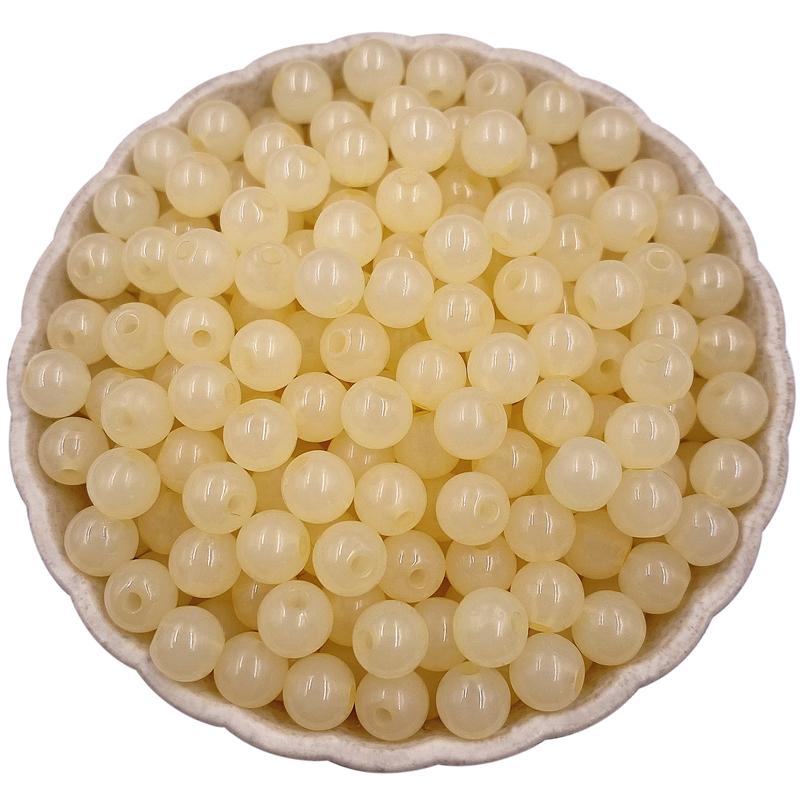 DIY фурнитура 6 мм желе цвет 200 шт Изготовление для поделок ювелирные изделия аксессуары бисер мода акриловые бусины круглые бусины