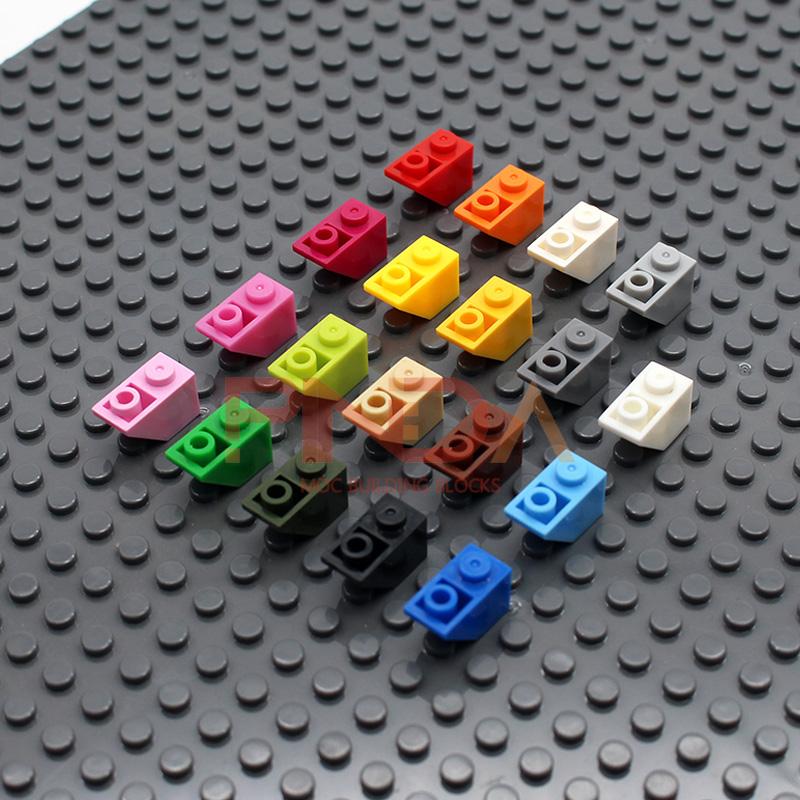 100 шт. MOC Скат Перевернутый 45 2x1 3665 DIY Enlighten Кирпичики Совместимые с Собираемыми Частицами Игрушки для Детей