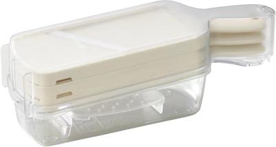 Слайсер для нарезки, регулировка толщины, тонкая дезинфекция, отбеленный белый, набор Kyocera, Япония, керамика, без ржавчины, функция,