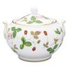 Imported Wedgwood Wild Strawberry Tea Sugar Box S Wedding Gift Present 50105506975 [Regular Product]