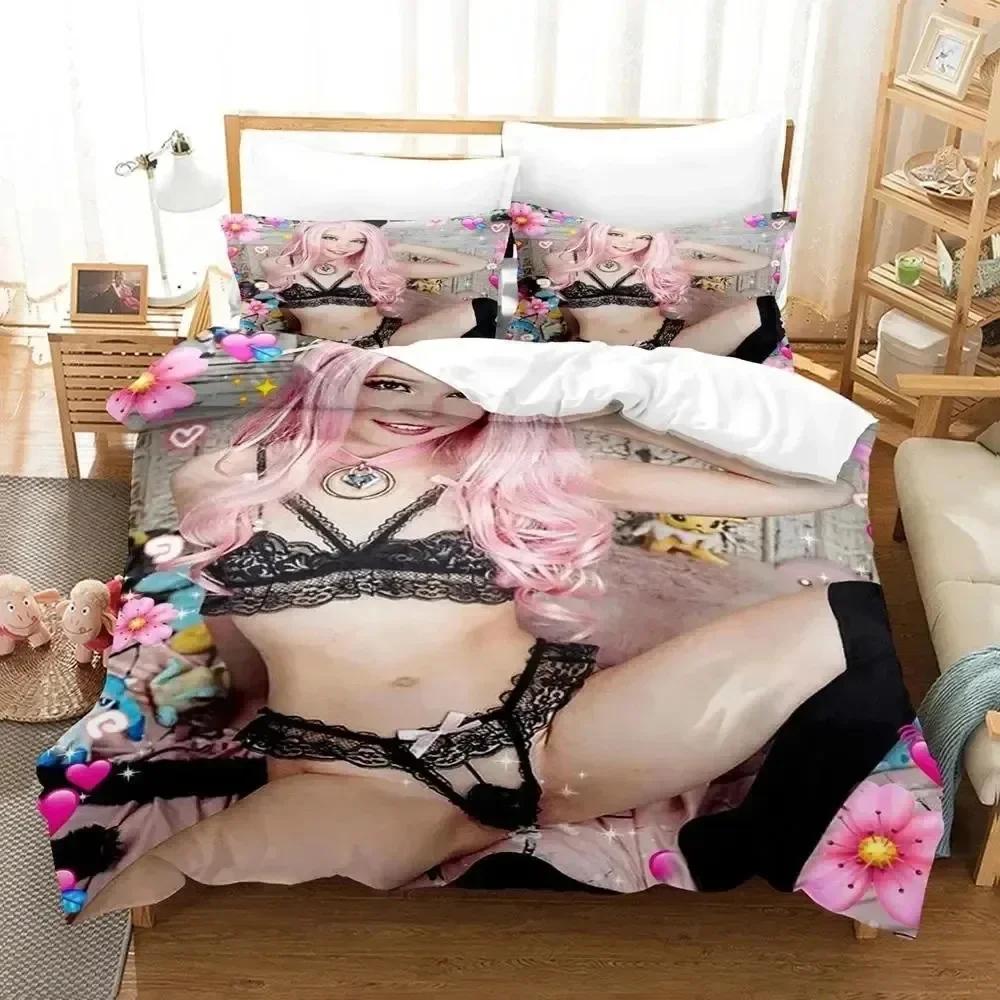 Роскошный Новый 3D Принт Белль Дельфин Комфортное Одеяло Пододеяльник Наволочка Постельное Белье Декор Детской Спальни Домашний Текстиль