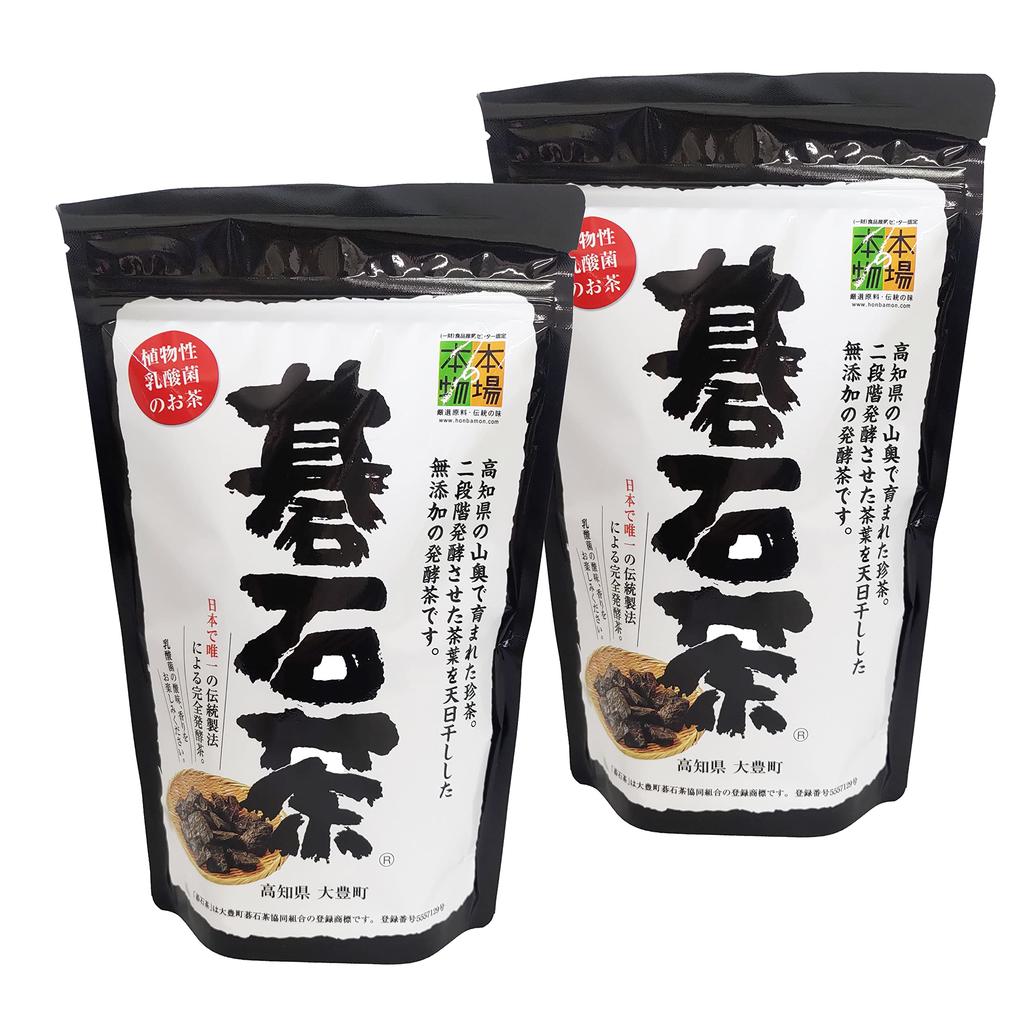 Otoyo Town Goishi Tea Cooperative Association Goishicha 100g X 2 Bags Set ``Authentic''