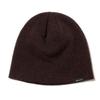 Snow Peak Washable Wool Knit Cap Headwear Cap Hat for Men and Dark Brown AC-25AU007 Women,