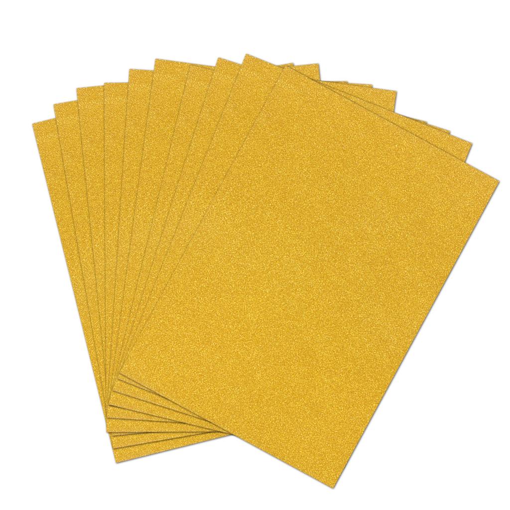 10Pcs Sparkling Glitter Paper Sheets A4 Size for Crafts DIY Cards Scrapbooking Holiday Decoration Heavyweight Shiny Paper