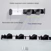 Mop Holder Rack Heavy Duty Wall Mounted Space Saving Broom Storage Tool Rack for Home