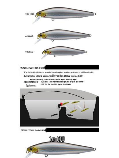 Воблер EWE Mei Xia Silver Knife Minnow - Дальний заброс, Медленная плавучесть для жереха, окуня, мандаринки, Универсальная искусственная приманка
