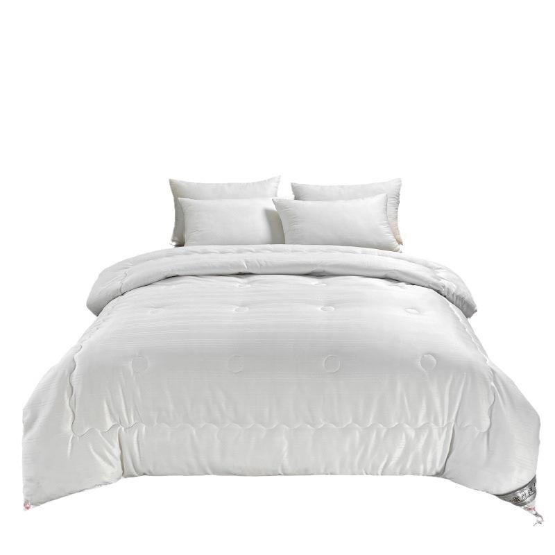 Роскошное одеяло из хлопково-шелкового волокна: Круглогодичный комфорт